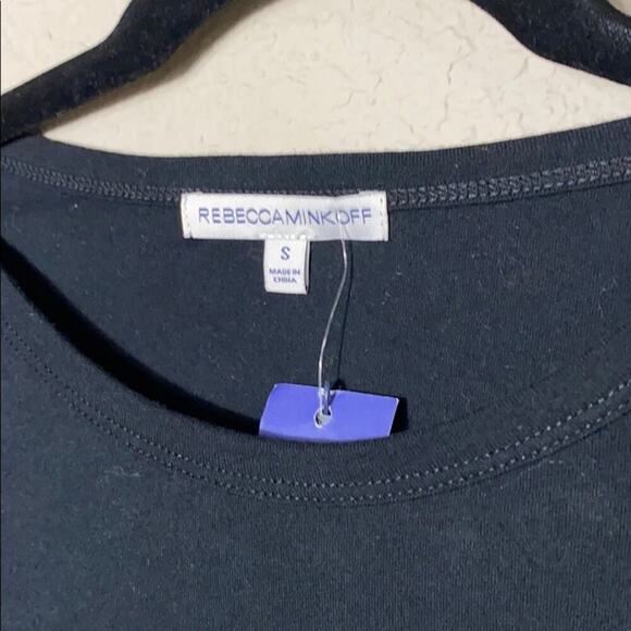 Rebecca Minkoff Syringa Knotted Tee Shirt Dress - Picture 6 of 8